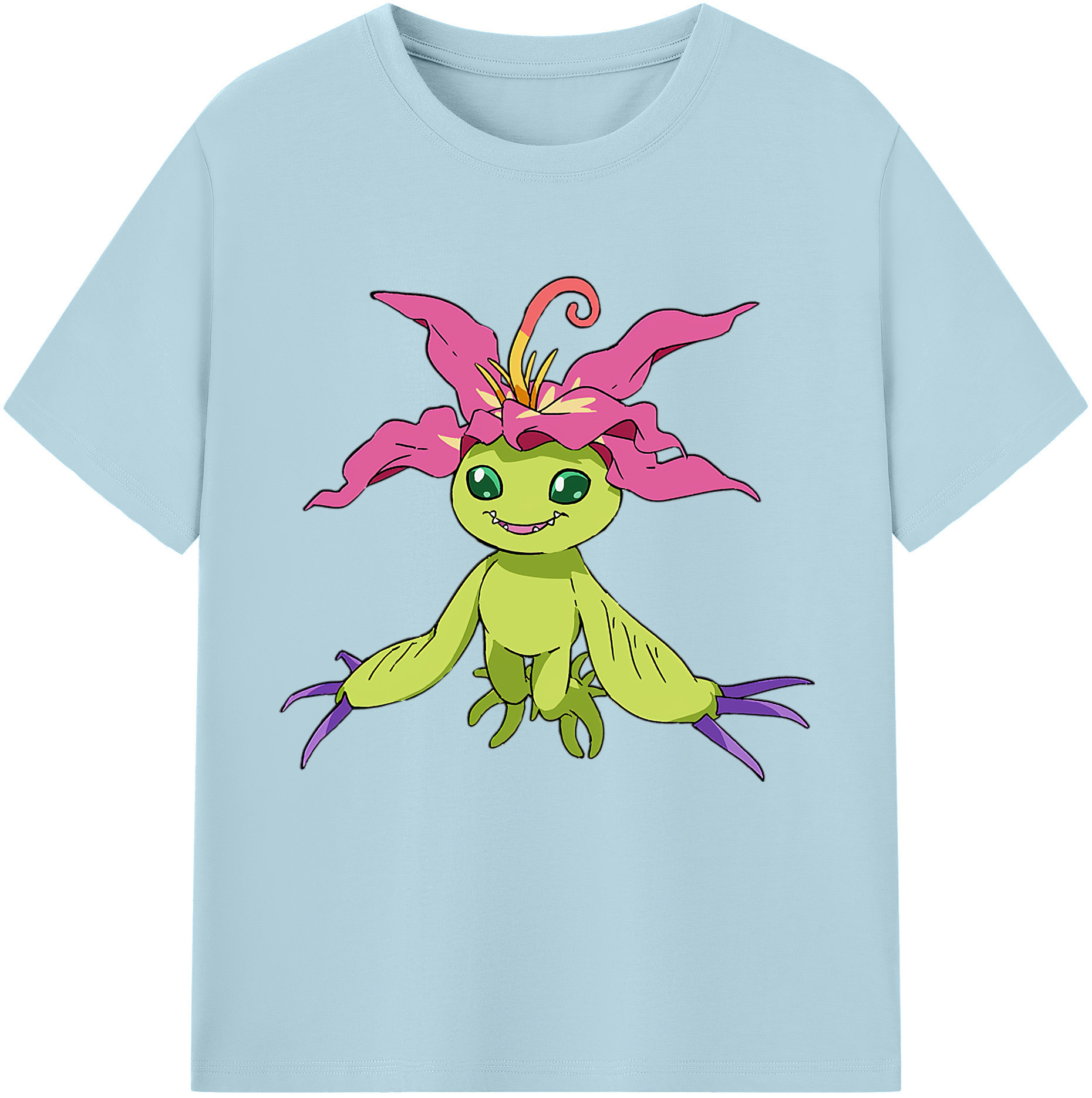 （画像用） Digimon デジタルモンスター/デジモン 綿100％半袖Tシャツ（フロントプリント）